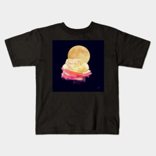 The Moon Rose Kids T-Shirt